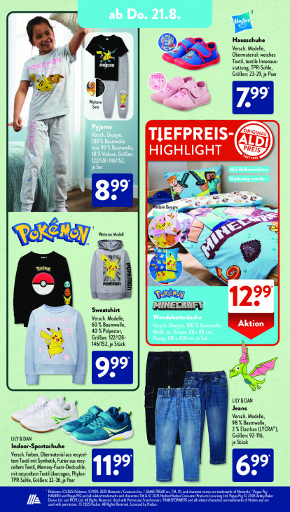 Aldi Süd Angebote ab 18.08.25 bis 23.08.25