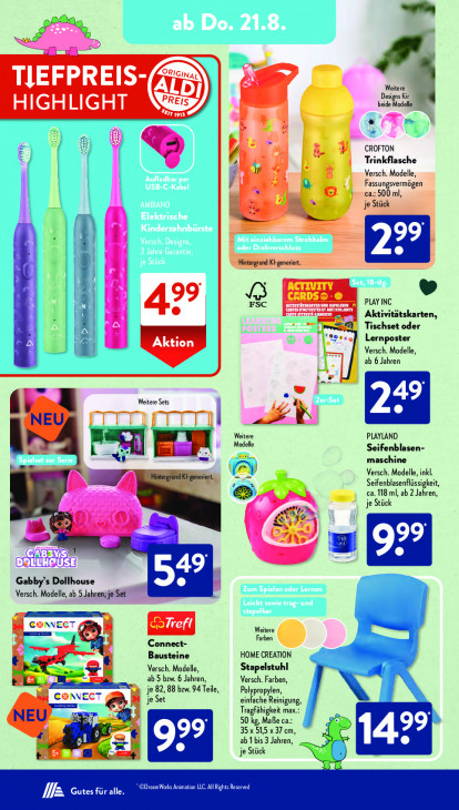 Aldi Süd Angebote ab 18.08.25 bis 23.08.25