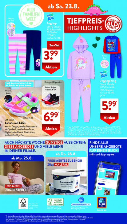 Aldi Süd Angebote ab 18.08.25 bis 23.08.25