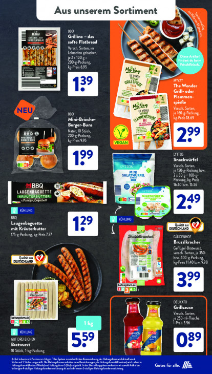 Aldi Süd Angebote ab 18.08.25 bis 23.08.25
