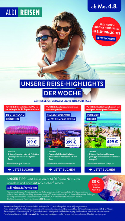 Aldi Süd Angebote ab 18.08.25 bis 23.08.25