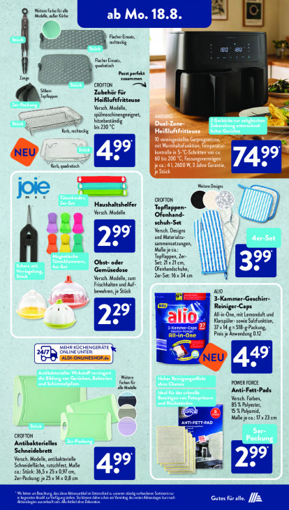 Aldi Süd Angebote ab 18.08.25 bis 23.08.25