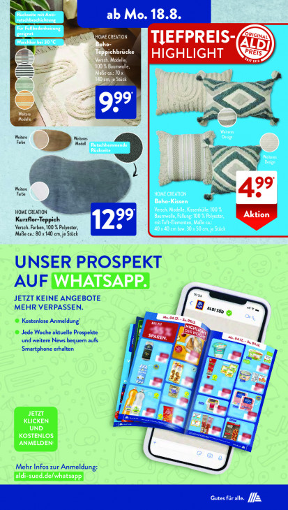 Aldi Süd Angebote ab 18.08.25 bis 23.08.25