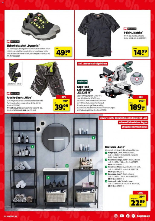 Hagebaumarkt Angebote ab 02.08.25 bis 09.08.25