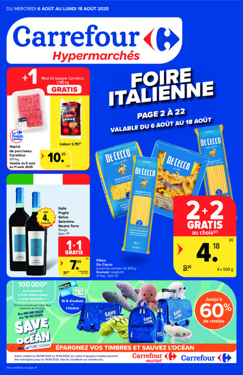 Carrefour Dépliant 06.08.2025