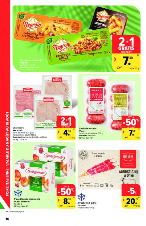 Carrefour Dépliant 06.08.2025