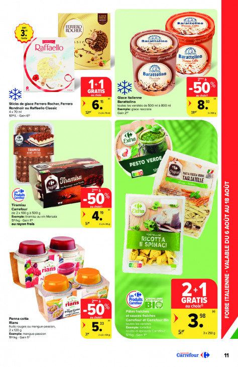 Carrefour Dépliant 06.08.2025
