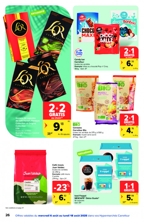 Carrefour Dépliant 06.08.2025