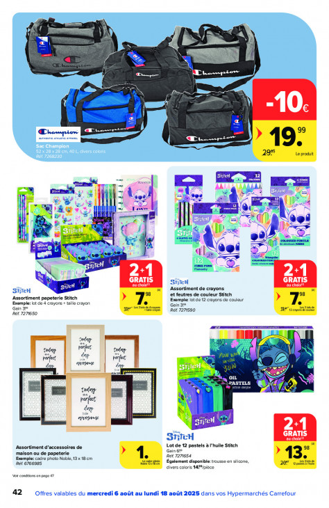 Carrefour Dépliant 06.08.2025
