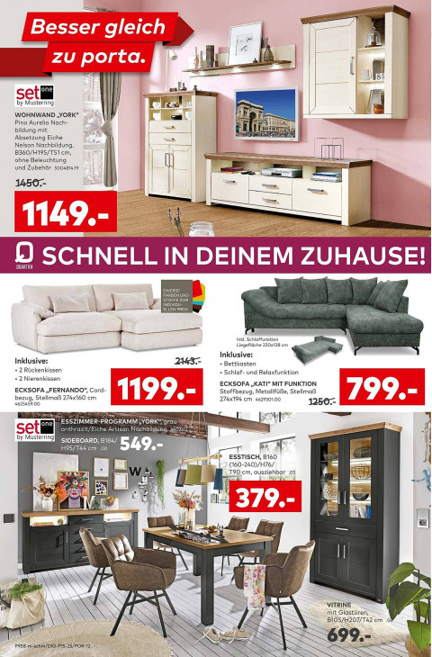 Porta Angebote ab 03.08.25 bis 09.08.25