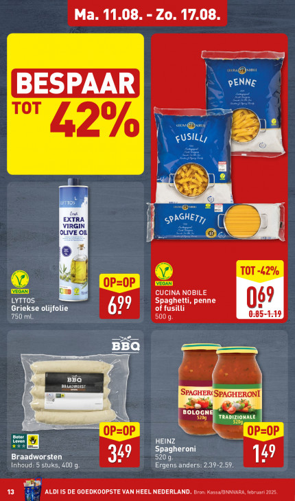 Aldi Folder 11.08.2025