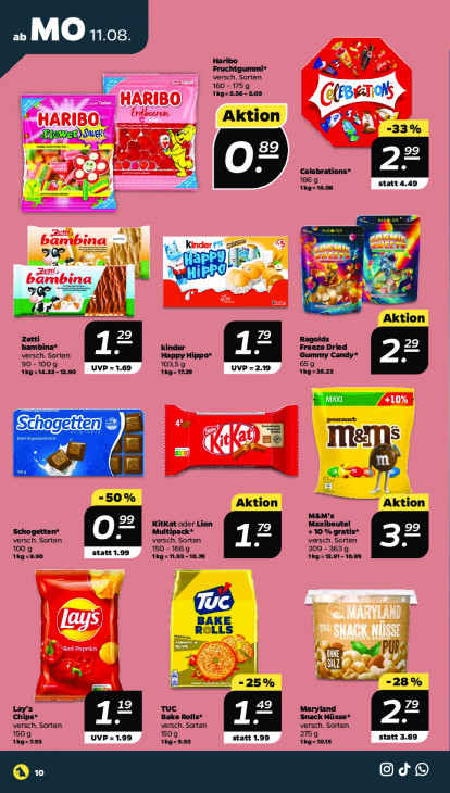 Netto Angebote ab 11.08.25 bis 16.08.25