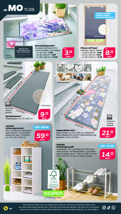 Netto Angebote ab 11.08.25 bis 16.08.25