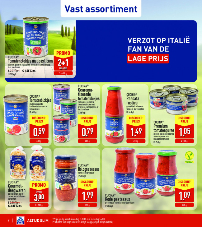 Aldi Folder 11.08.2025