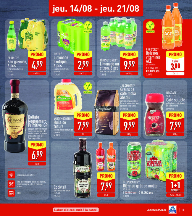 Aldi Dépliant 11.08.2025