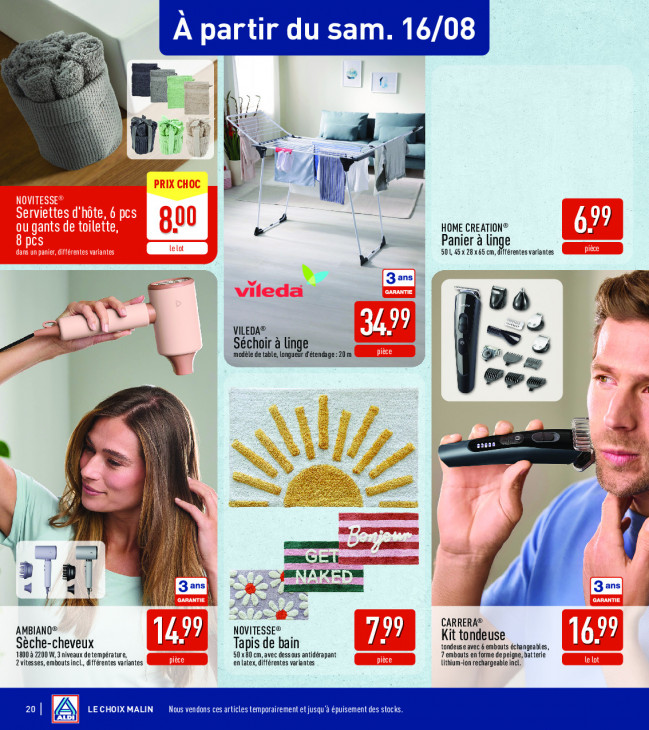 Aldi Dépliant 11.08.2025