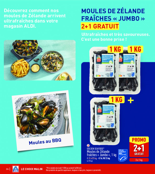 Aldi Dépliant 11.08.2025