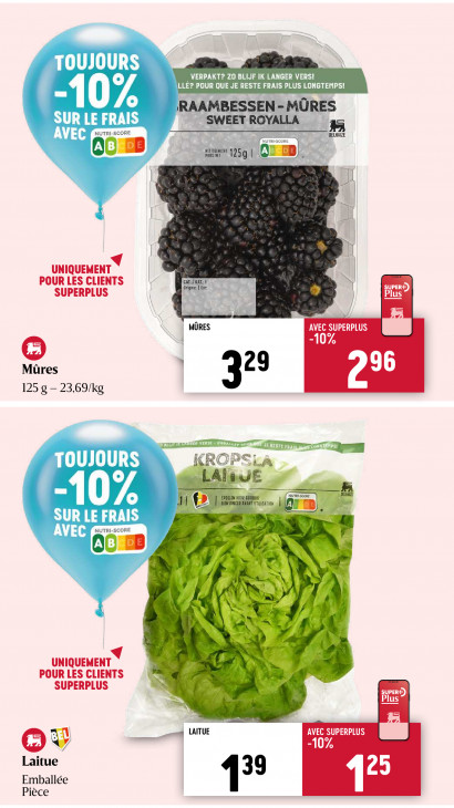 Delhaize Dépliant 07.08.2025