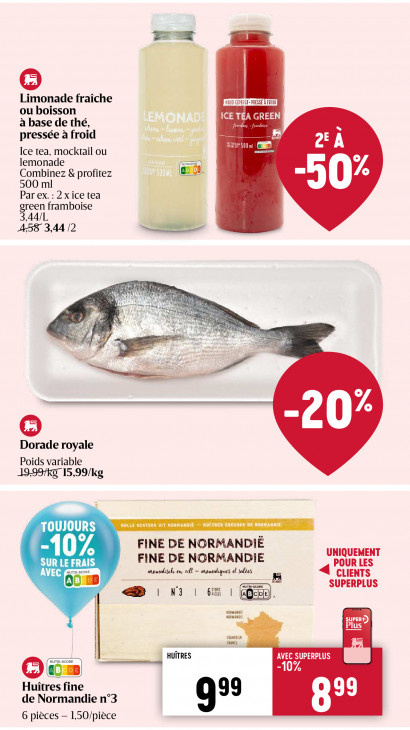 Delhaize Dépliant 07.08.2025