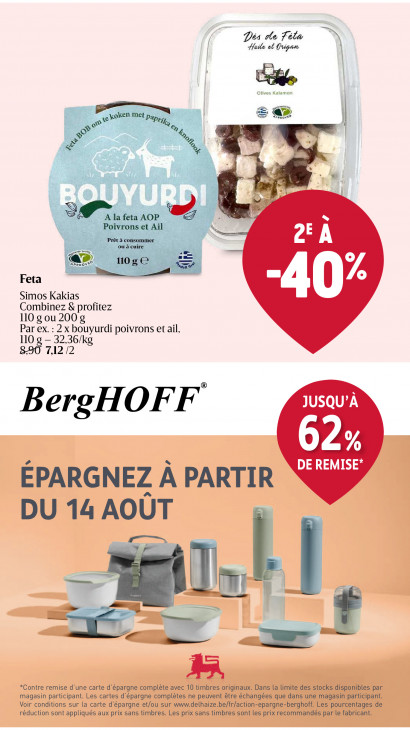 Delhaize Dépliant 07.08.2025