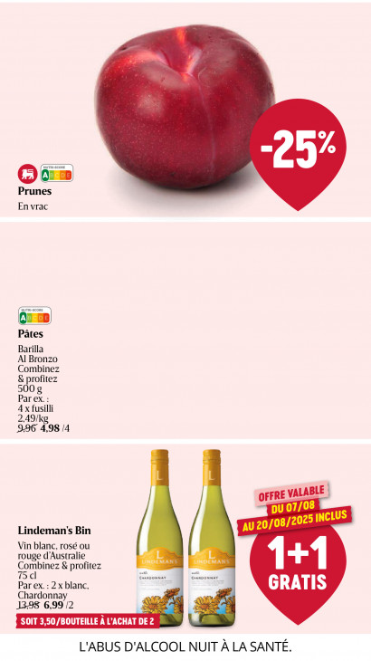 Delhaize Dépliant 07.08.2025