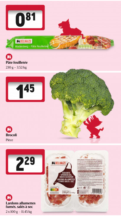 Delhaize Dépliant 07.08.2025