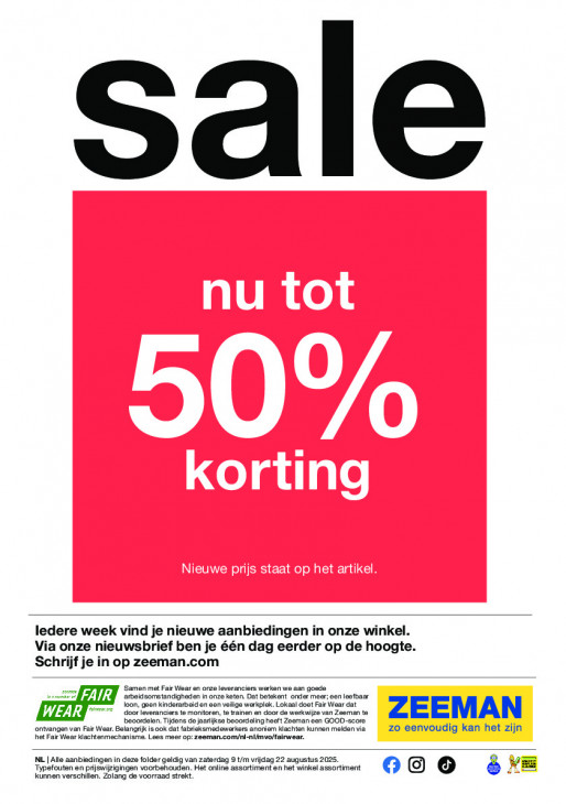 Zeeman Folder 09.08.2025
