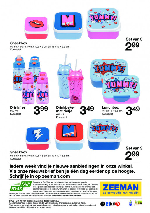 Zeeman Folder 09.08.2025