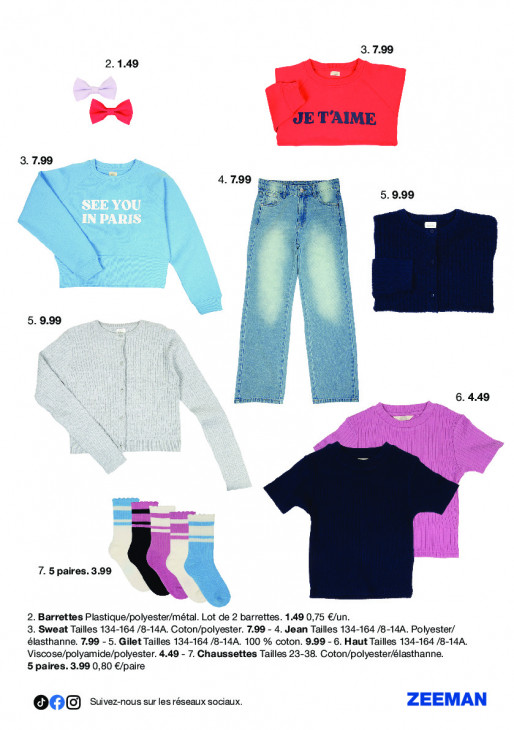 Zeeman Dépliant 09.08.2025