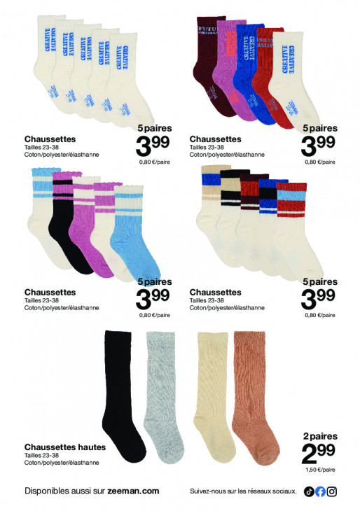 Zeeman Dépliant 09.08.2025