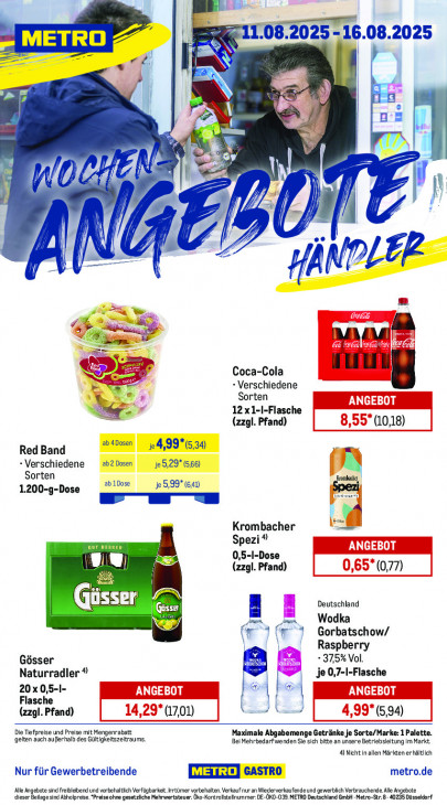 Metro Angebote ab 11.08.25 bis 16.08.25