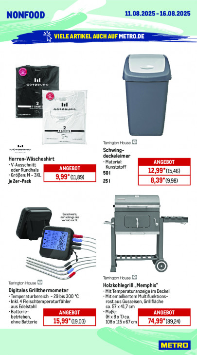 Metro Angebote ab 11.08.25 bis 16.08.25