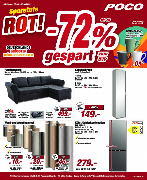 Poco Angebote ab 09.08.25 bis 15.08.25