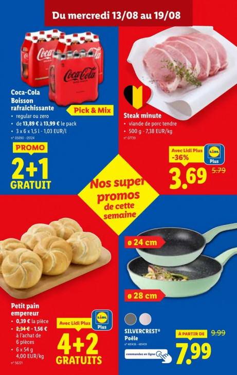 Lidl Dépliant 13.08.2025
