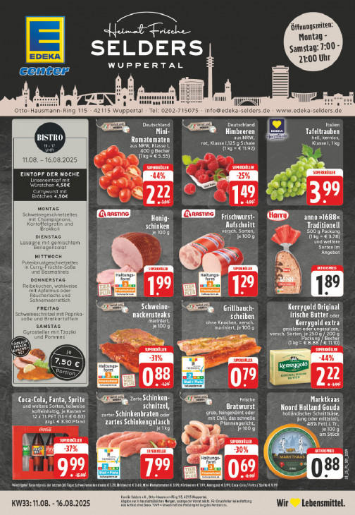 Edeka Angebote ab 11.08.25 bis 16.08.25