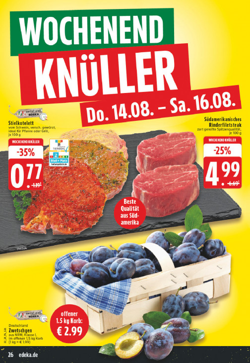 Edeka Angebote ab 11.08.25 bis 16.08.25
