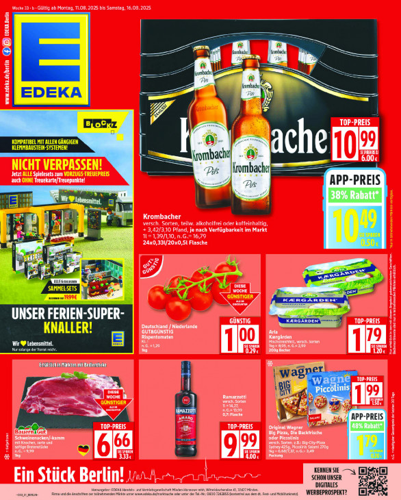 Edeka Angebote ab 11.08.25 bis 16.08.25