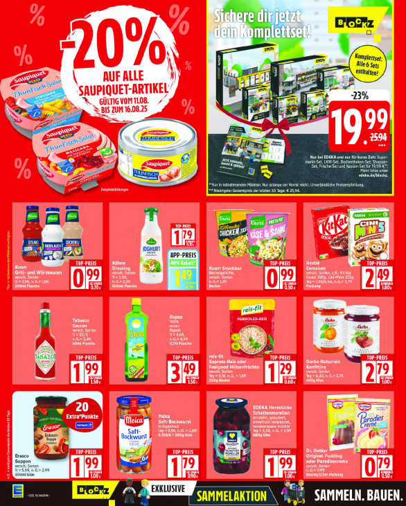 Edeka Angebote ab 11.08.25 bis 16.08.25