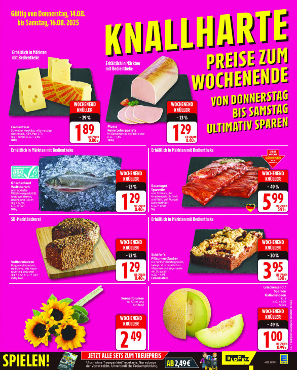 Edeka Angebote ab 11.08.25 bis 16.08.25