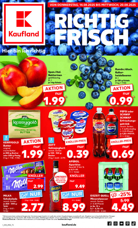 Kaufland Angebote ab 14.08.25 bis 20.08.25