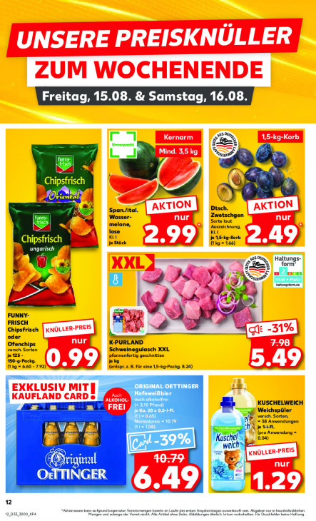 Kaufland Angebote ab 14.08.25 bis 20.08.25