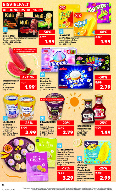 Kaufland Angebote ab 14.08.25 bis 20.08.25