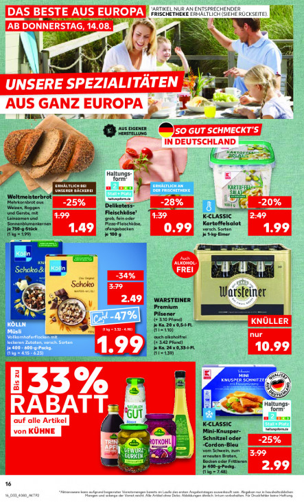 Kaufland Angebote ab 14.08.25 bis 20.08.25
