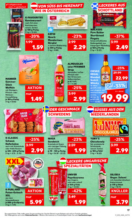 Kaufland Angebote ab 14.08.25 bis 20.08.25