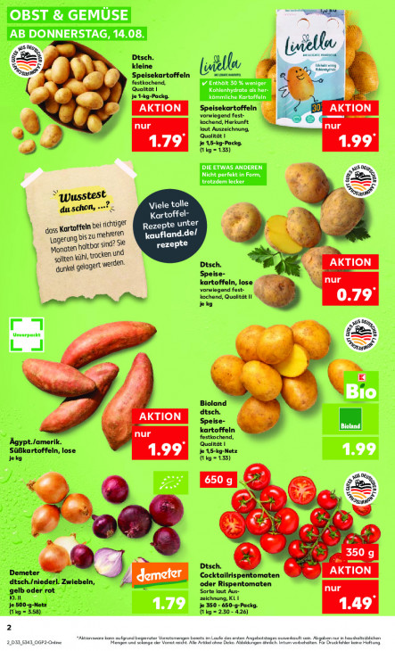 Kaufland Angebote ab 14.08.25 bis 20.08.25