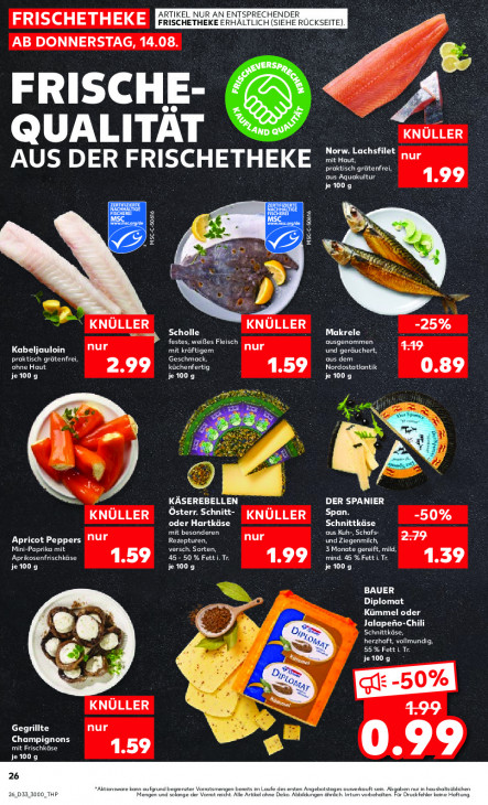 Kaufland Angebote ab 14.08.25 bis 20.08.25