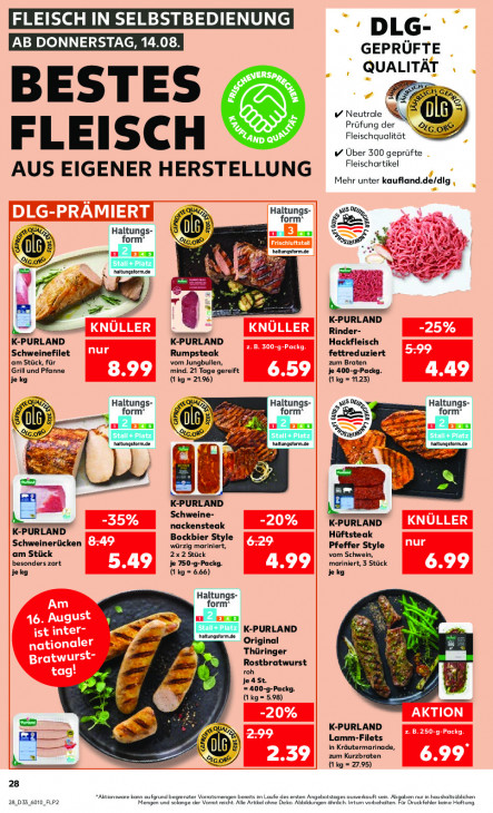 Kaufland Angebote ab 14.08.25 bis 20.08.25