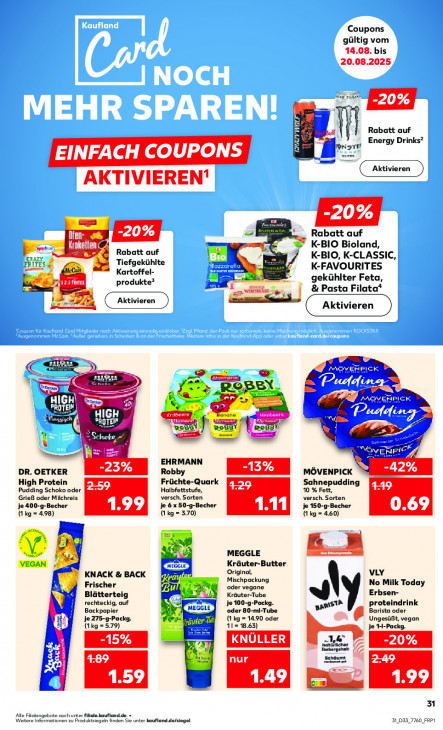 Kaufland Angebote ab 14.08.25 bis 20.08.25