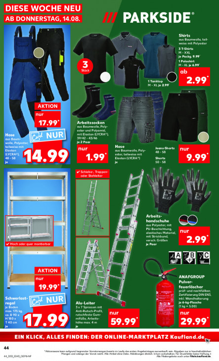 Kaufland Angebote ab 14.08.25 bis 20.08.25