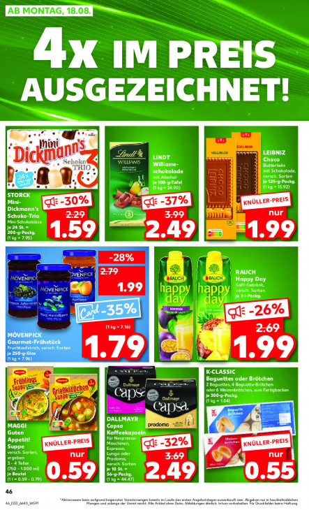 Kaufland Angebote ab 14.08.25 bis 20.08.25